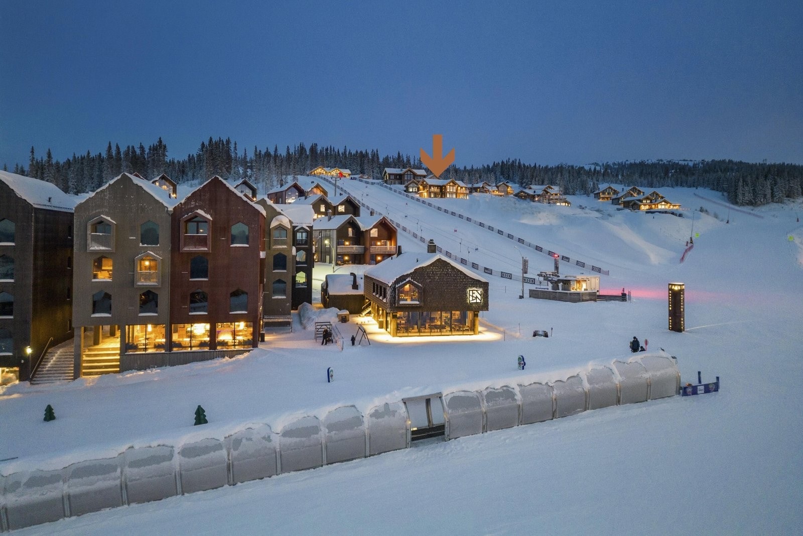 Sentralt plassert på Favntoppen Galleribilde
