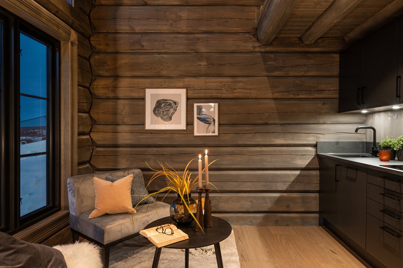 Her kan man også plassere et spisebord. Galleribilde