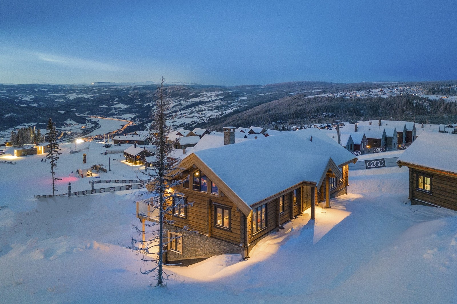 Fantastisk utsikt utover dalen! Galleribilde