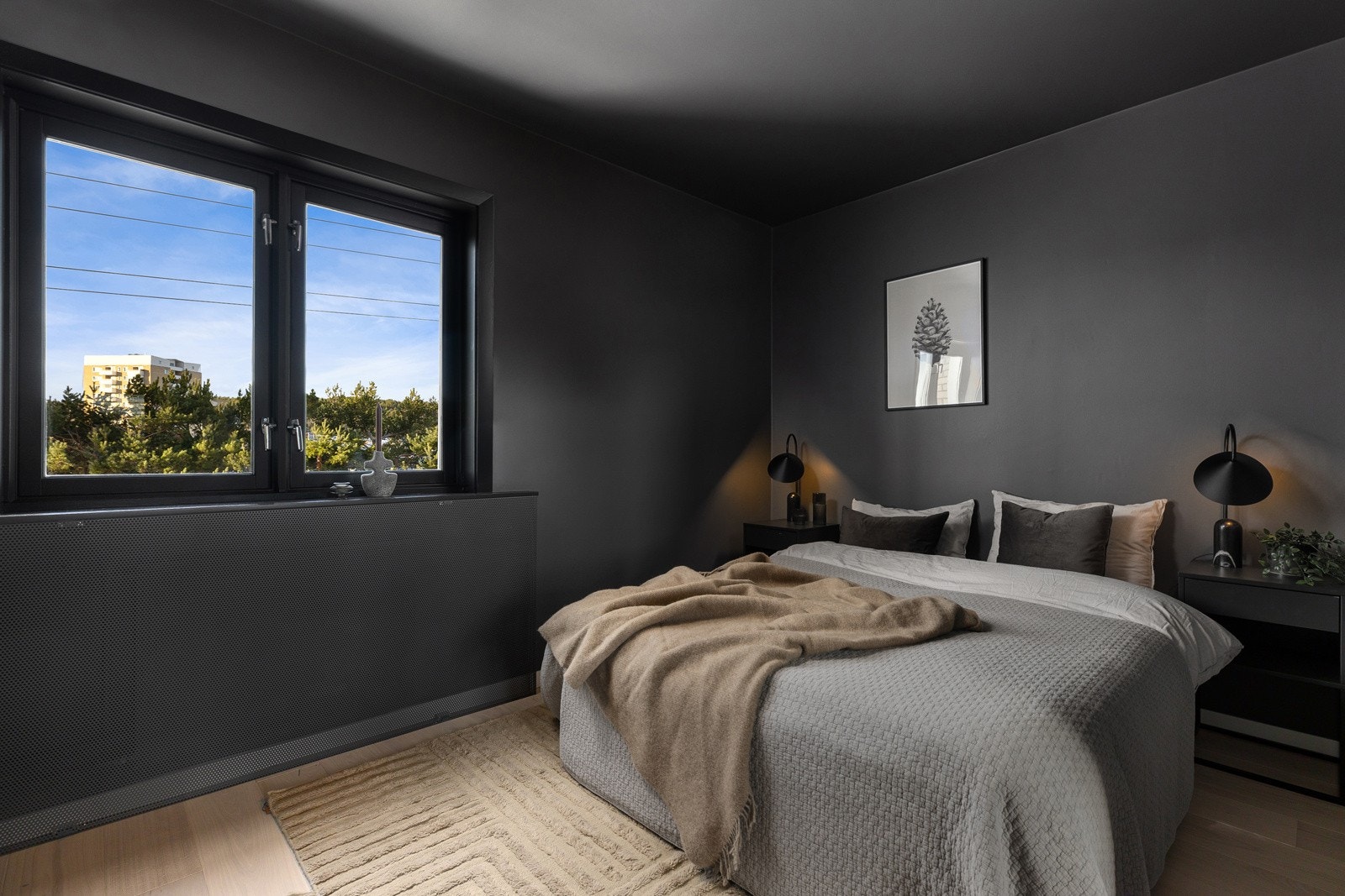 Leiligheten har to gode soverom. Galleribilde