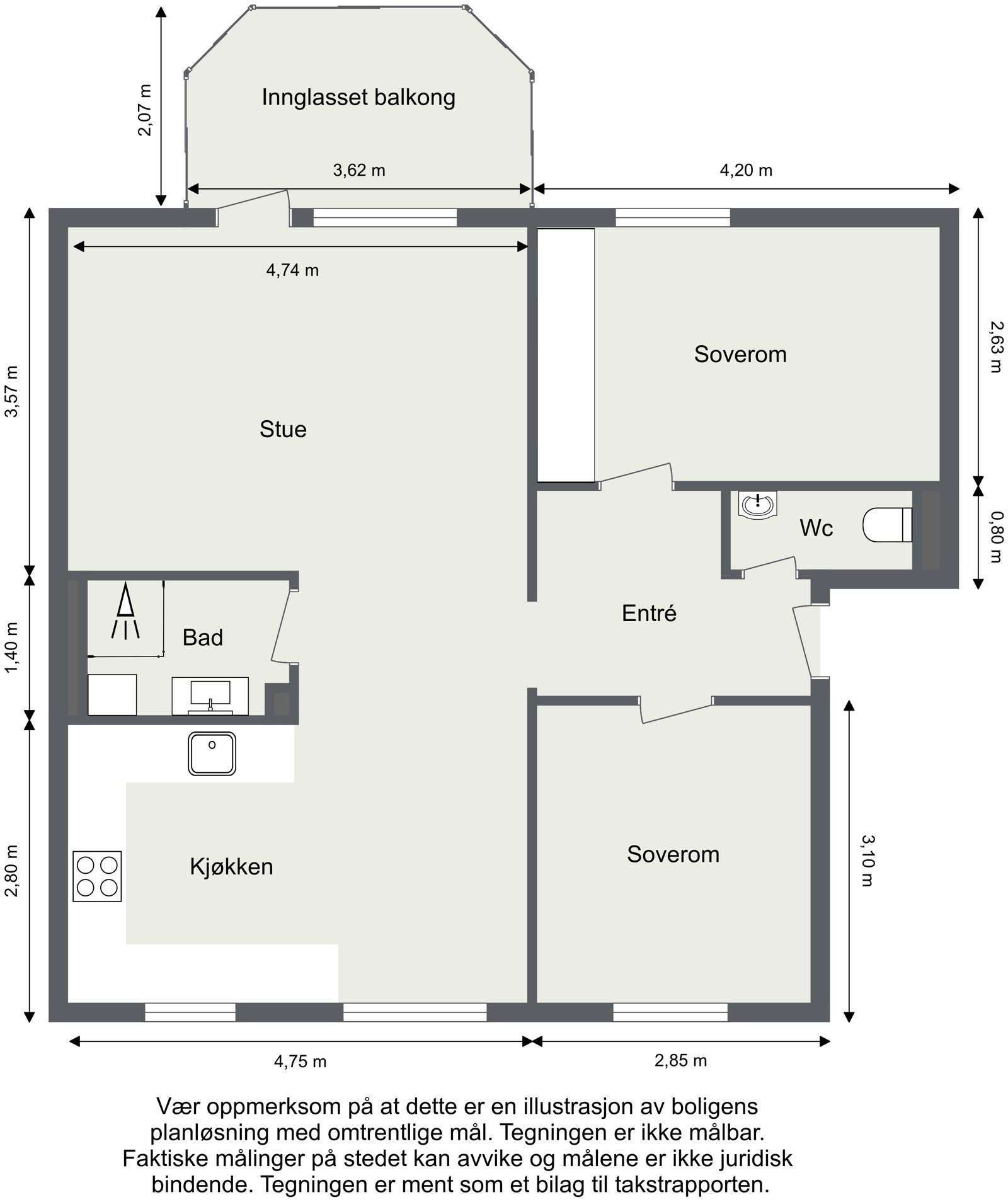 Plantegning - 2. etasje Galleribilde