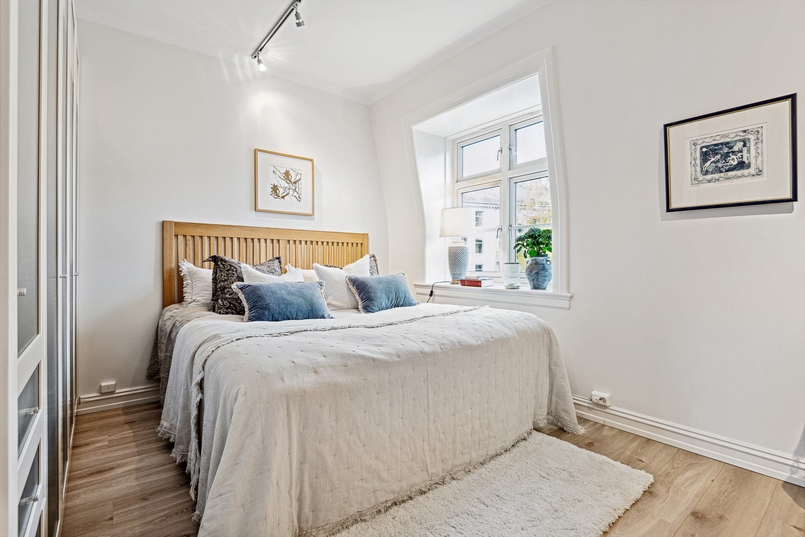 Soverom I - leilighetens hovedsoverom. Galleribilde