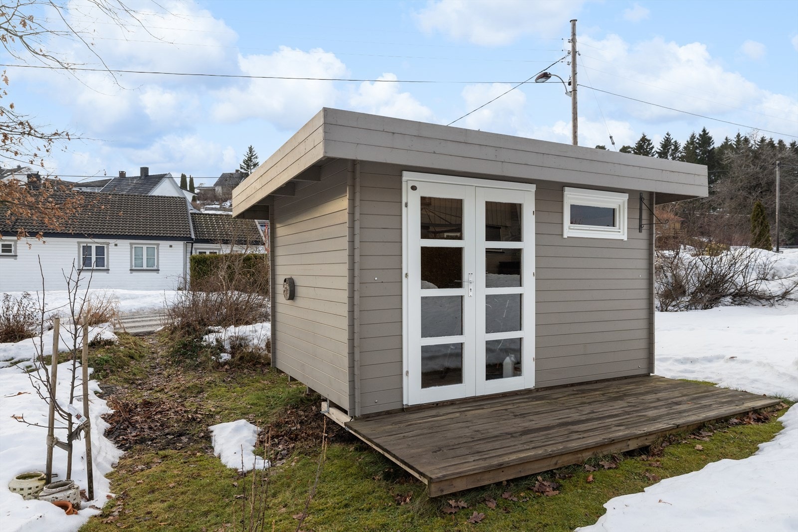 Sportsbod er ca 9 m². Galleribilde