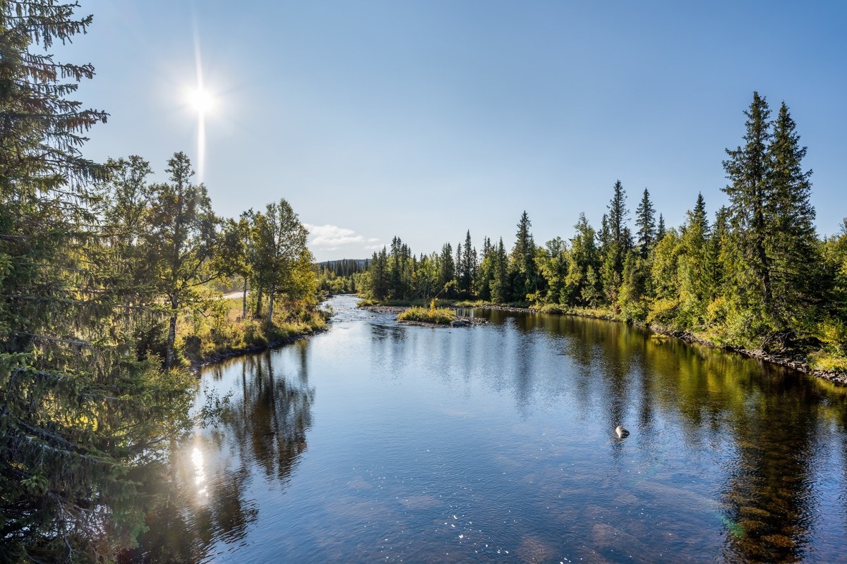 Nærmeste sentrum er Dokka, ca. 40 km. Her finner du et godt utvalg av butikker. bla. sportsbutikk, dagligvareforretninger, bensinstasjoner, vinmonopol, apotek etc. Galleribilde