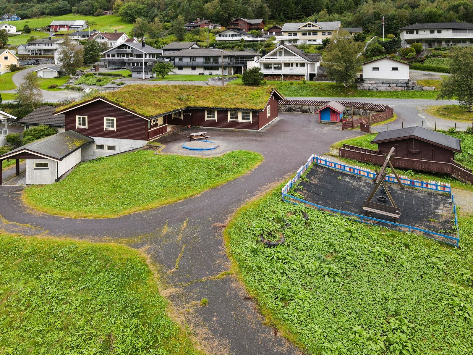 Dronefoto. Galleribilde