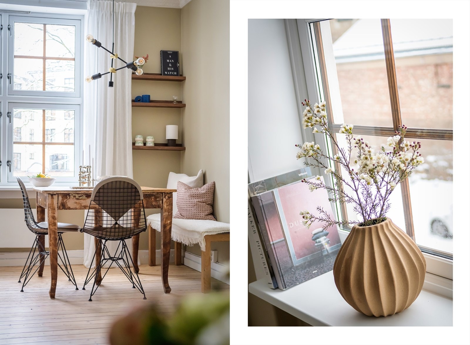 Det er god plass til et hyggelig spisebord. Galleribilde