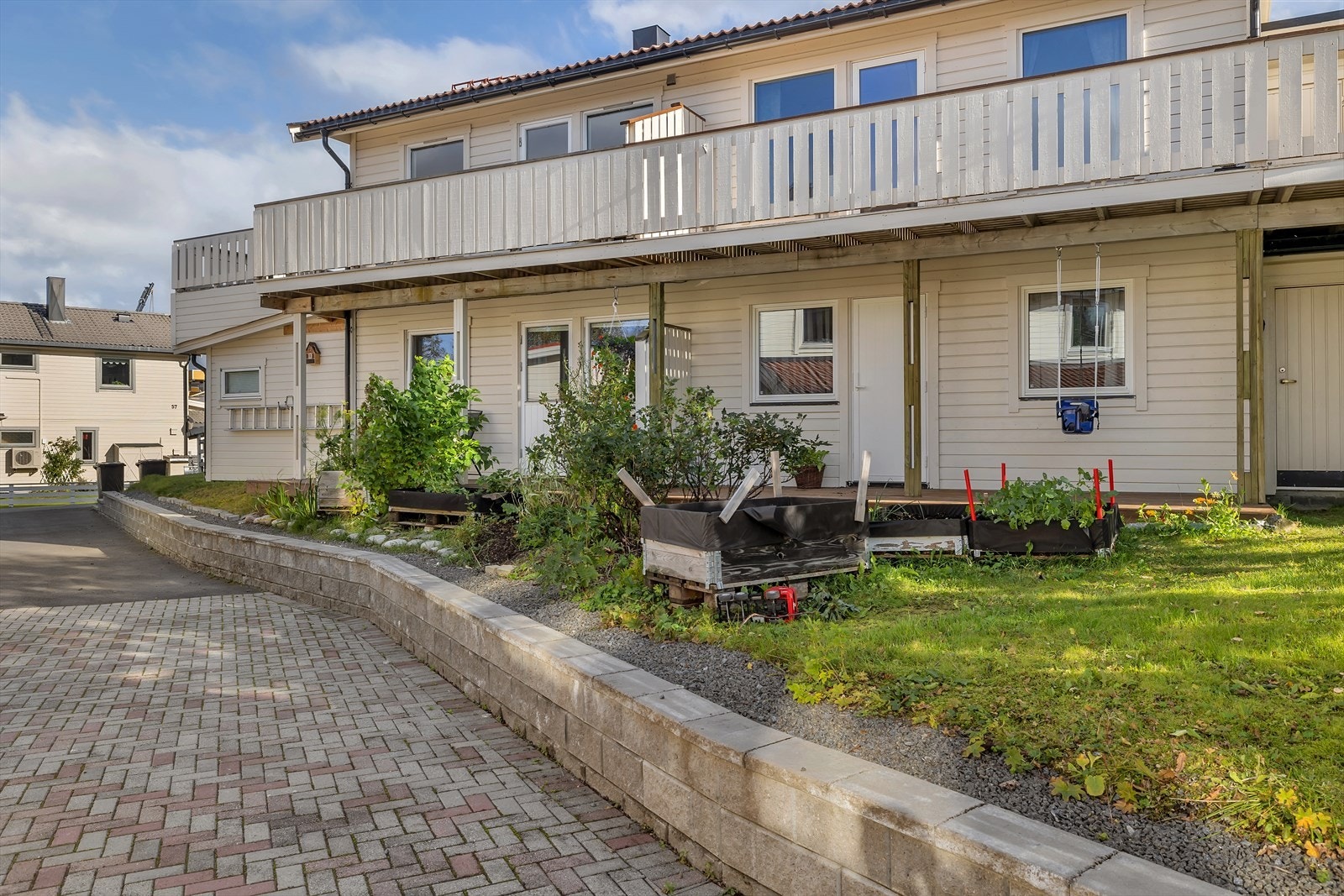 Koselig uteareal. Galleribilde