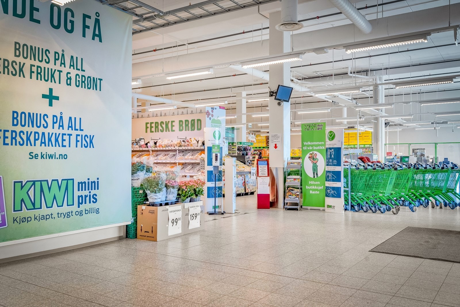 Umiddelbar nærhet til dagligvarebutikk Galleribilde