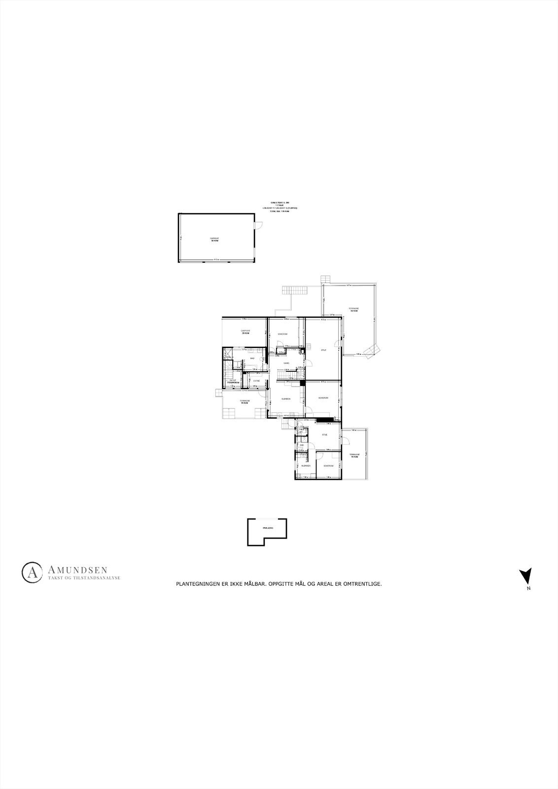 Planskisse - 1.etasje Galleribilde