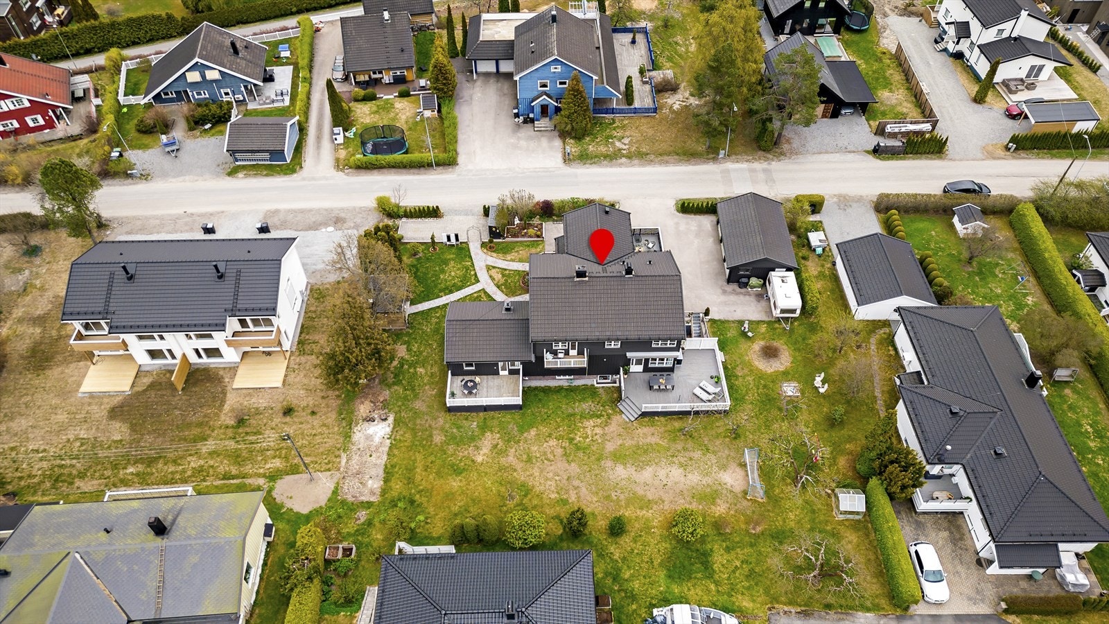 Dronebilde Galleribilde