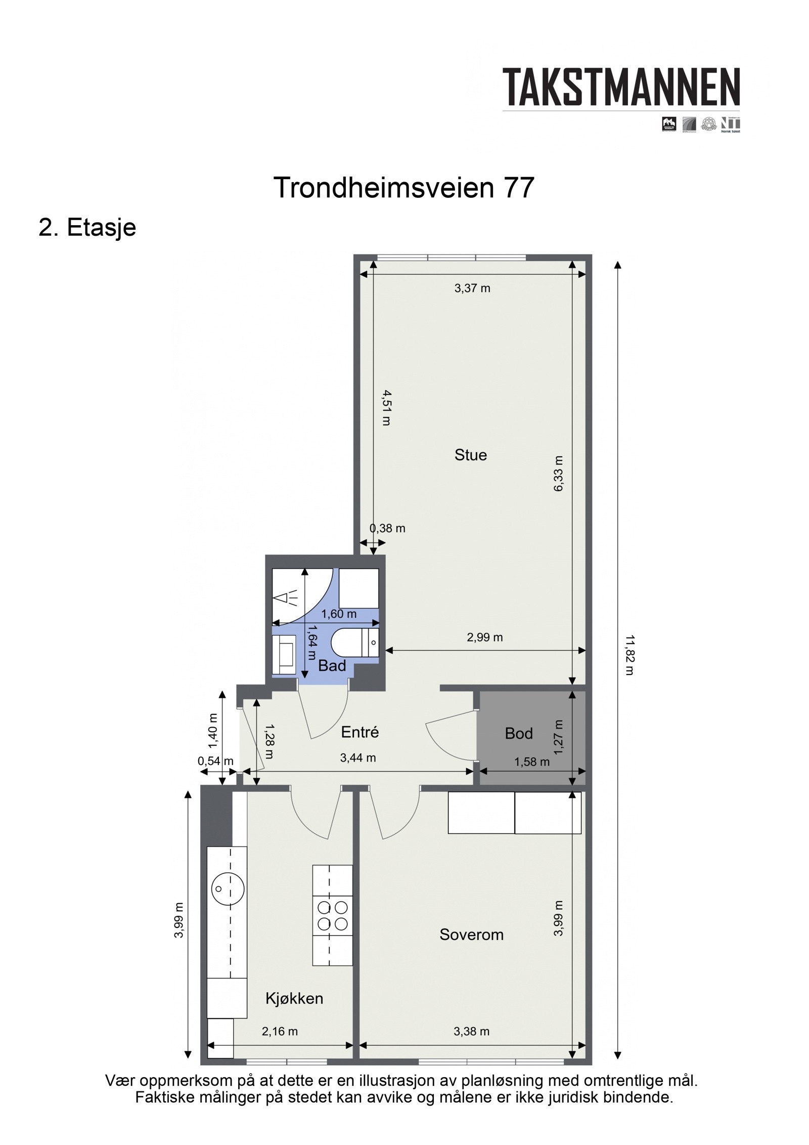 Plantegning. Galleribilde