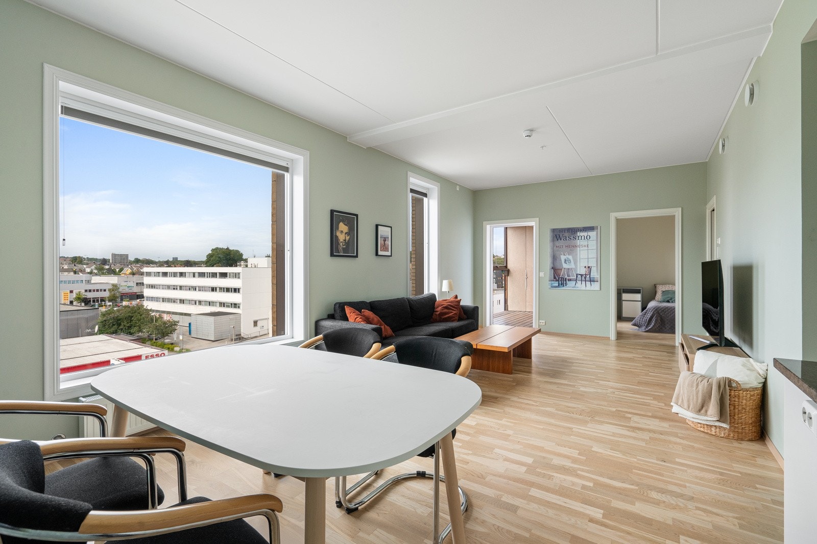 Leiligheten måler 88 kvm BRA og er enkel å innrede i ulike soner. Galleribilde