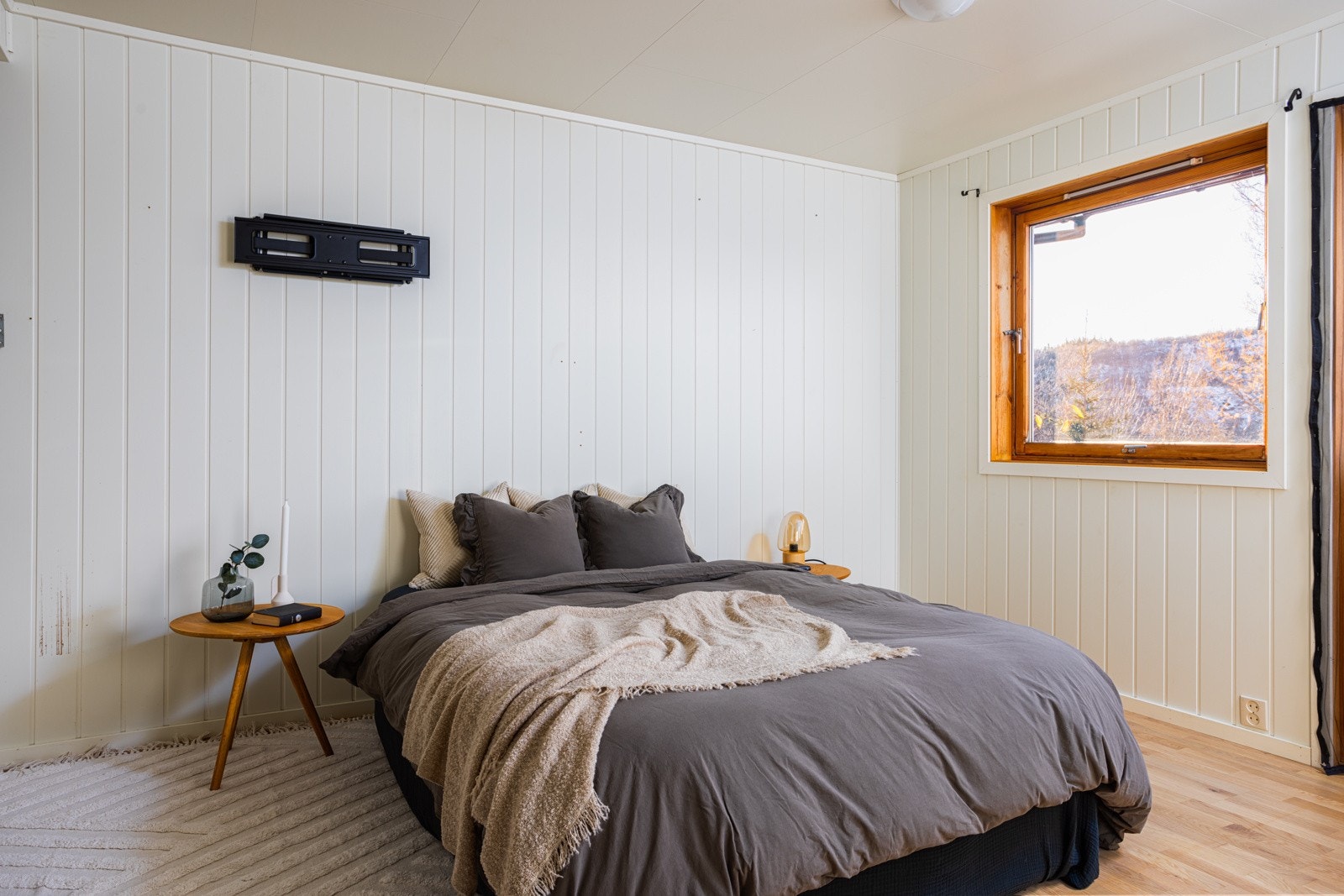 Hovedsoverommet er av svært god størrelse. Galleribilde