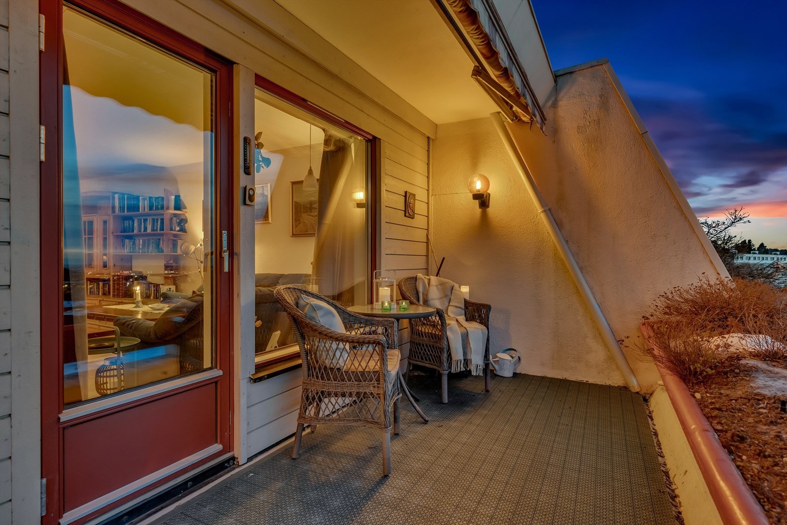 Her kan du nyte sene sommerkvelder med venner og familie. Galleribilde