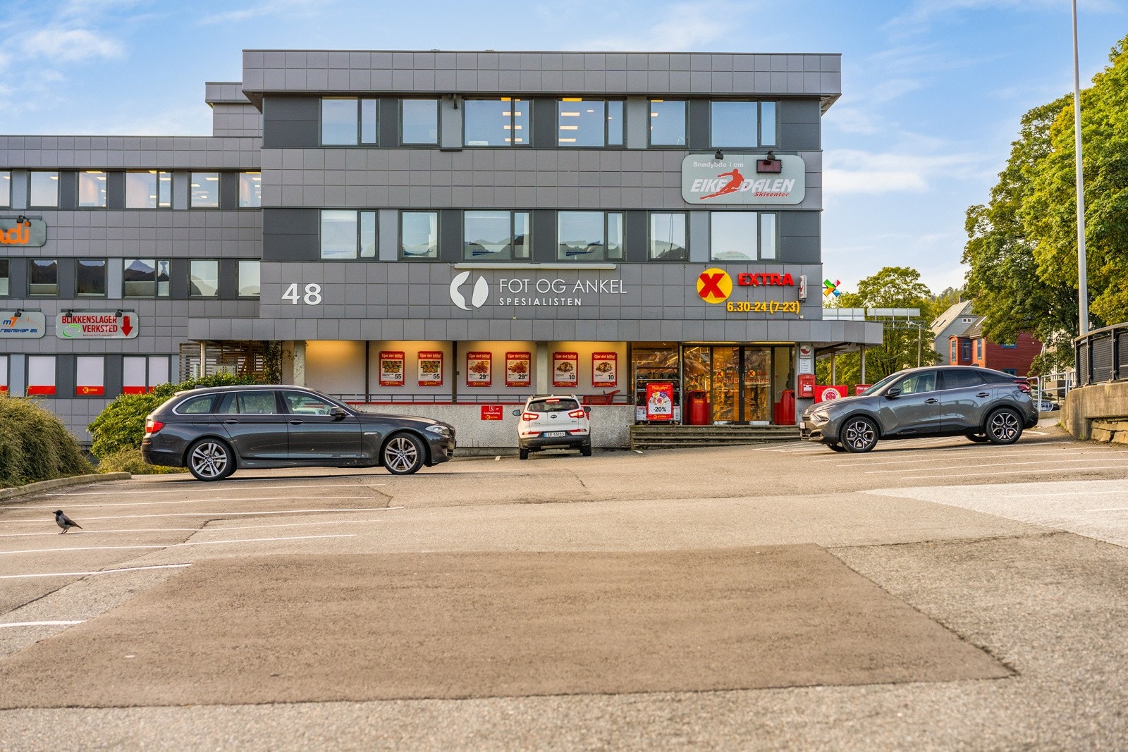 Coop Extra er kun 5 min gange fra leiligheten. Galleribilde