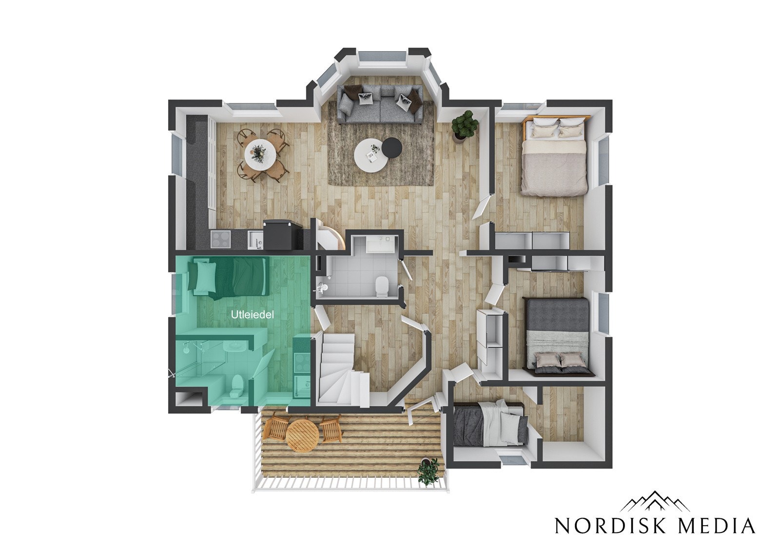 Plantegning. Galleribilde