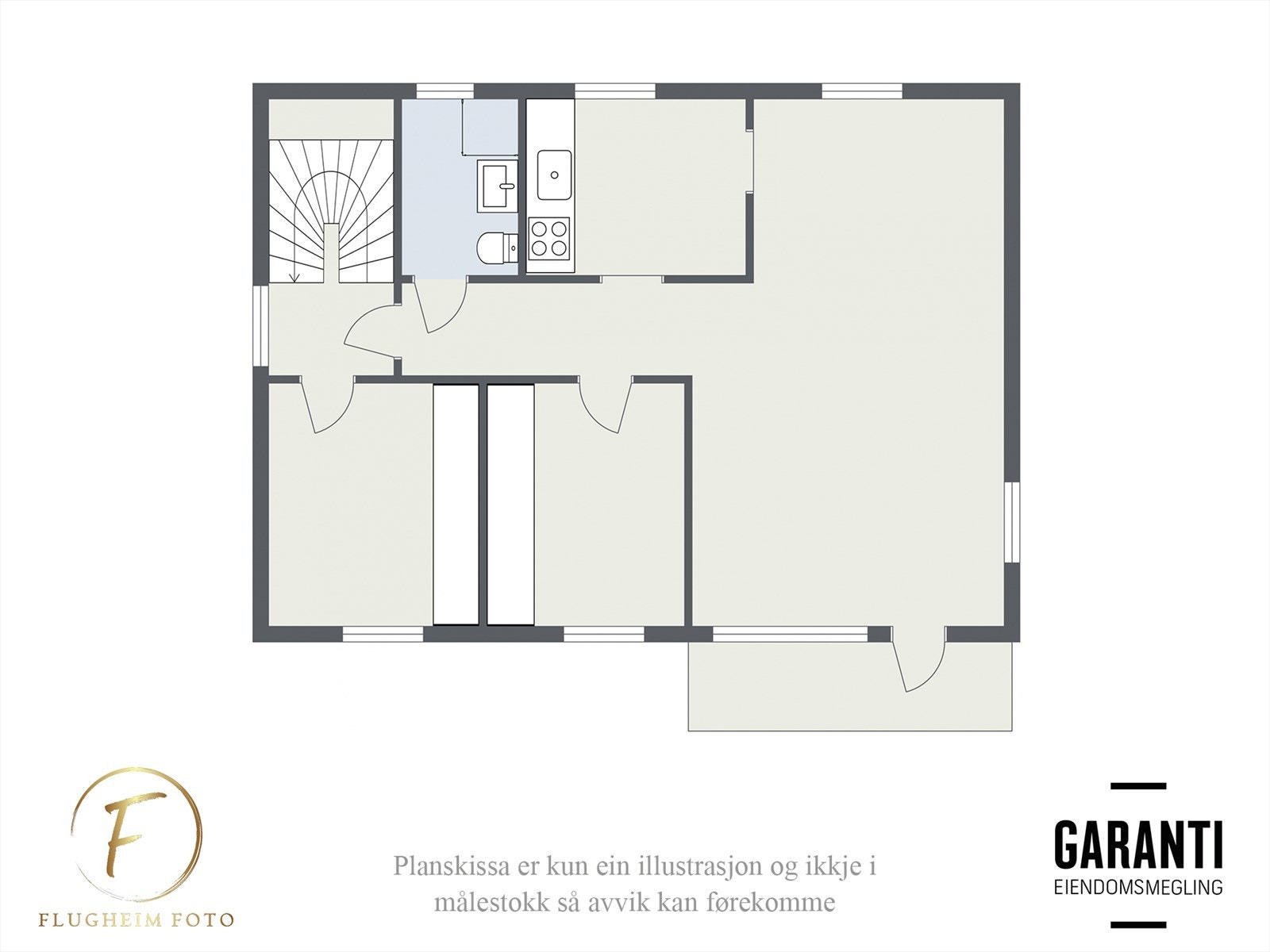 Planteikning - 2. Etasje Galleribilde