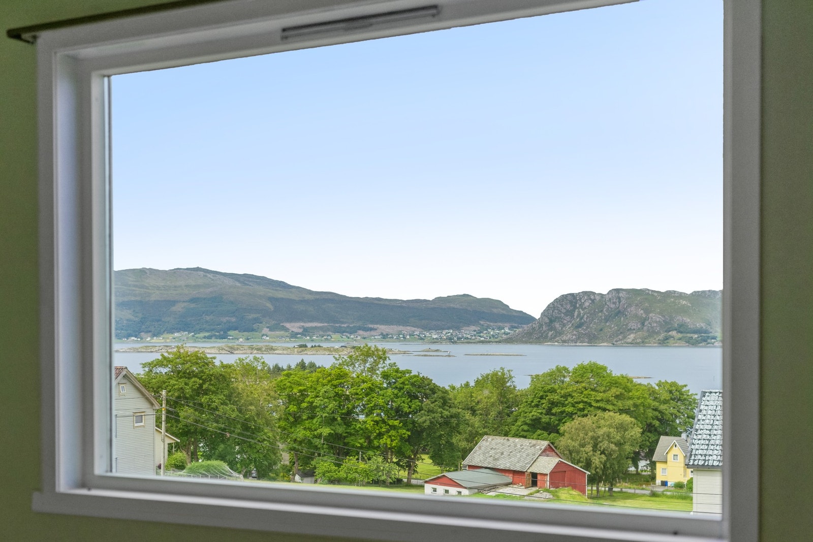 Utsikt fra soverom. Galleribilde