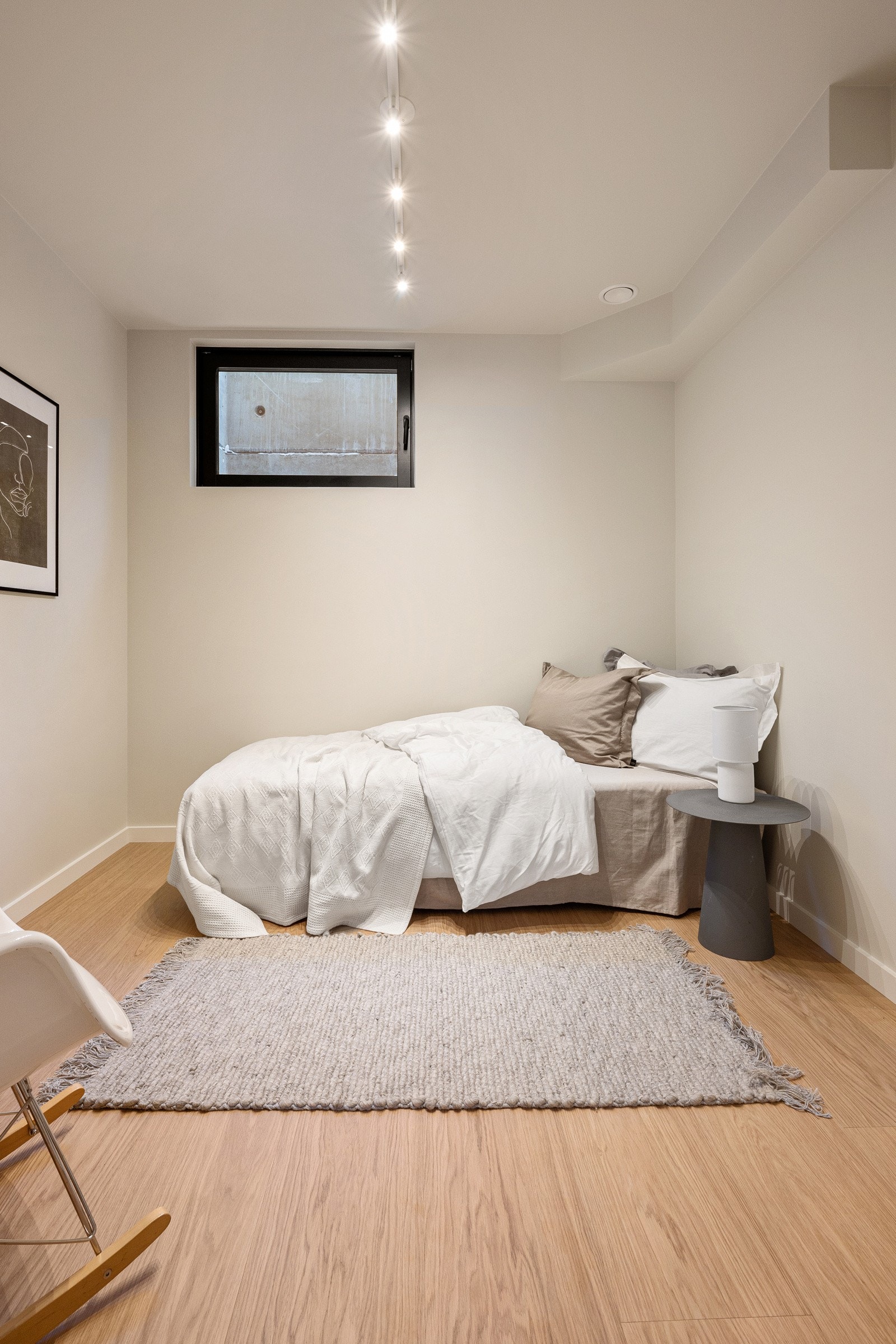 Bod i underetasjen er innredet som soverom (ikke godkjent varig opphold). Galleribilde