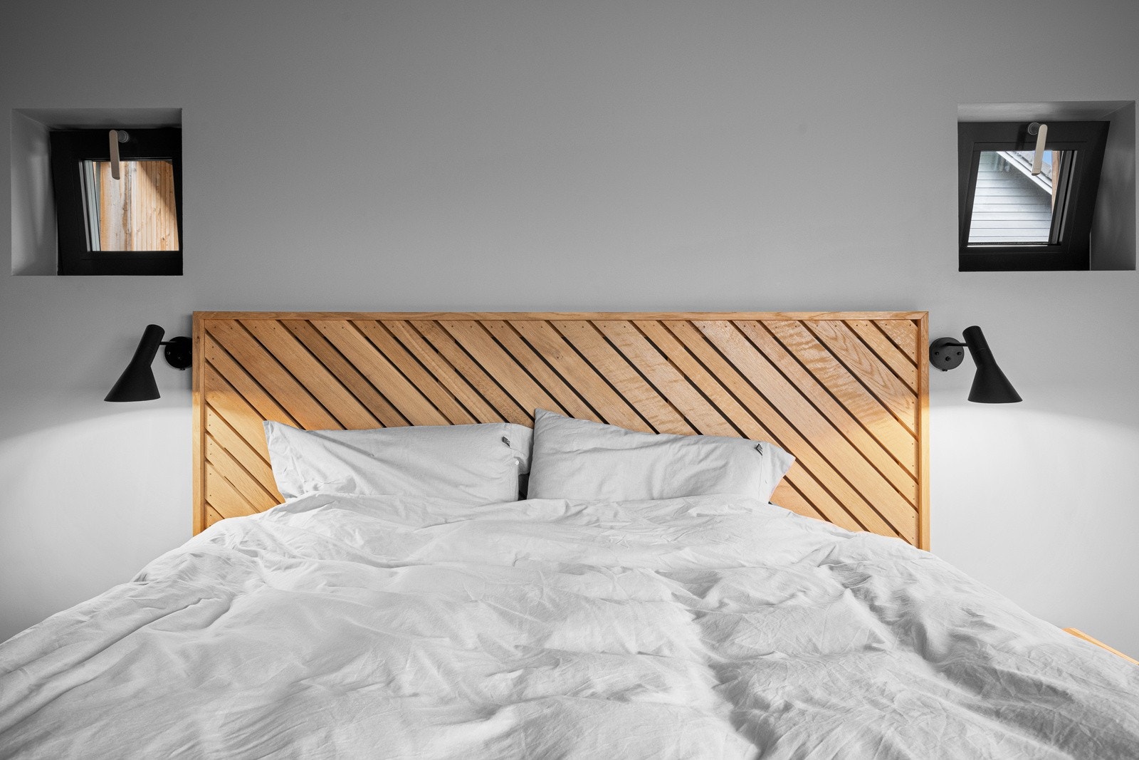 God plass til dobbeltseng. Galleribilde