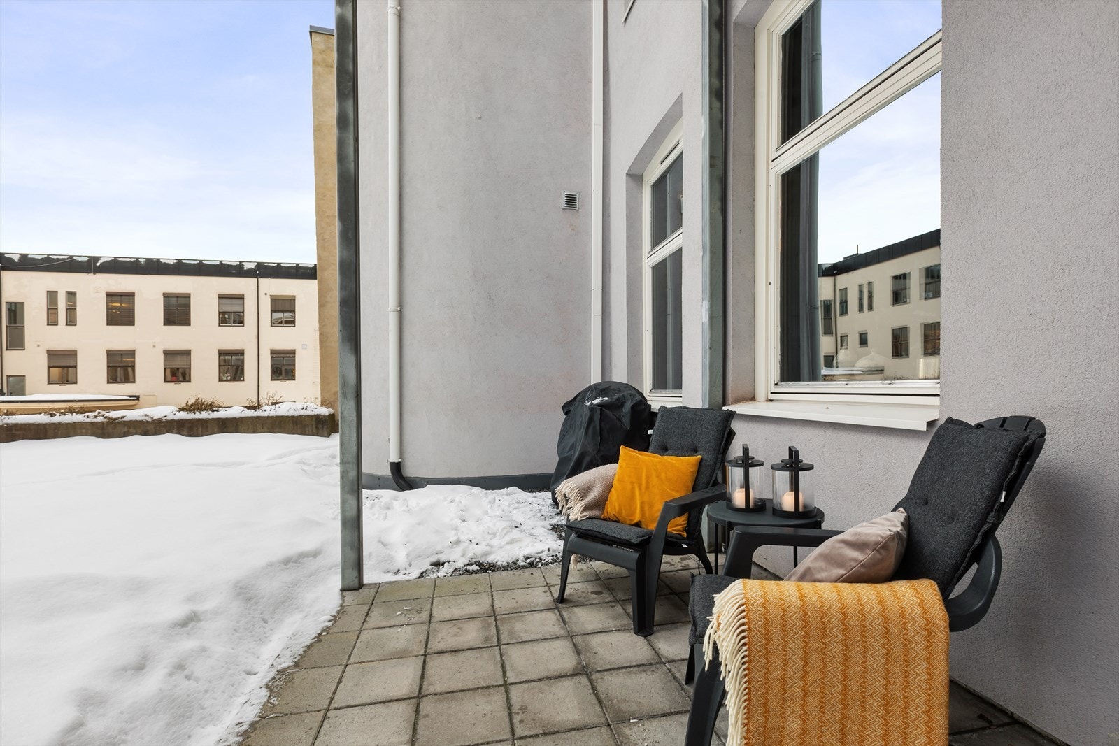 God plass til utemøblement Galleribilde
