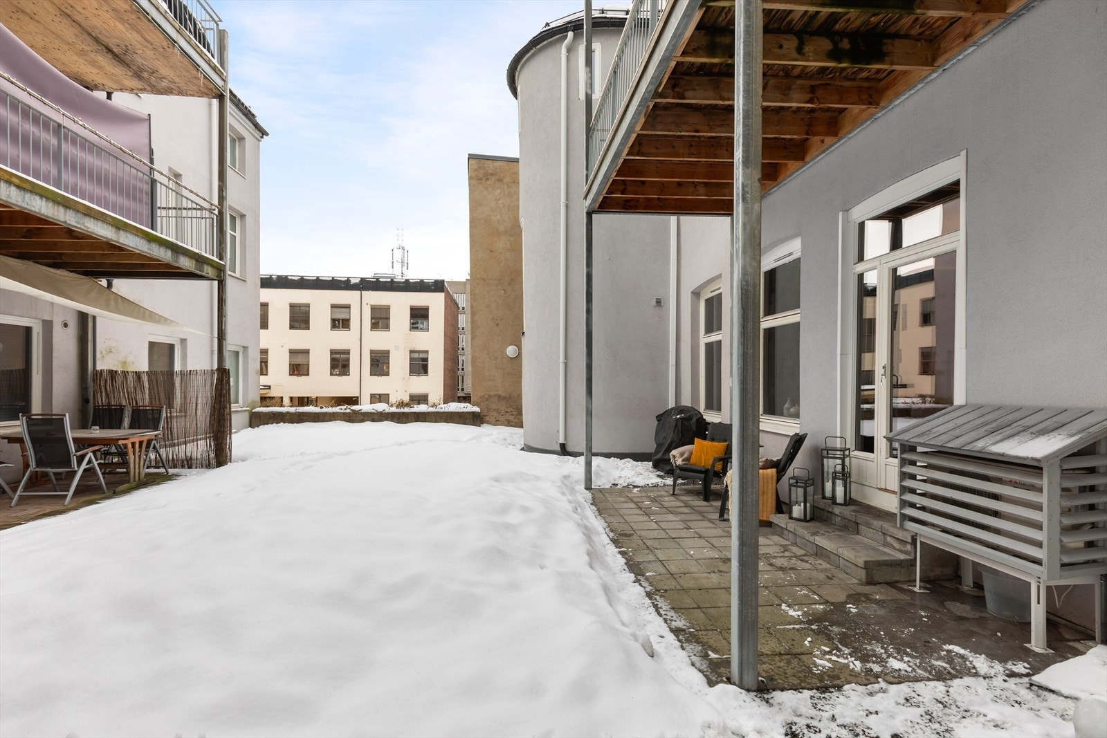 Det er montert varmepumpe i leiligheten Galleribilde