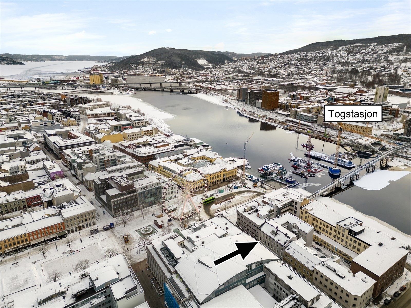 Fra leiligheten er det gangavstand til "alt" Galleribilde