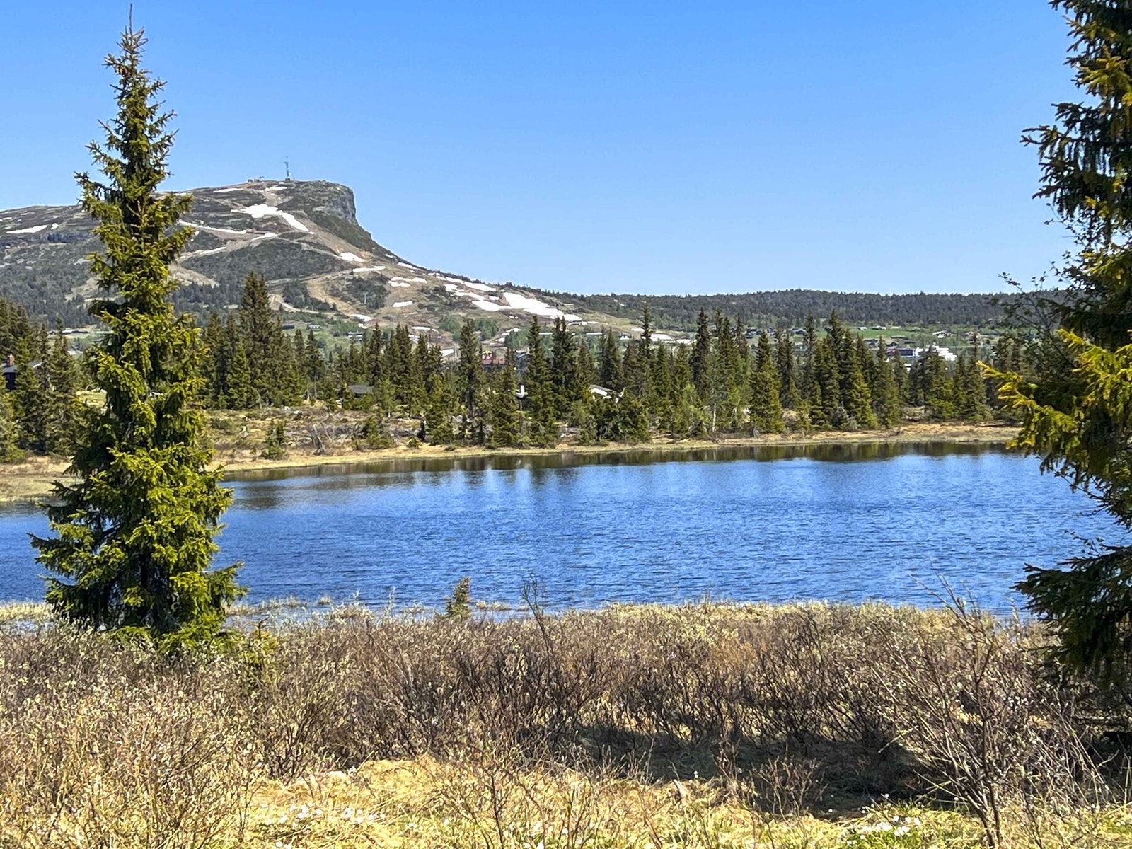 Foto fra Svarttjernet mot Skeikampen Galleribilde