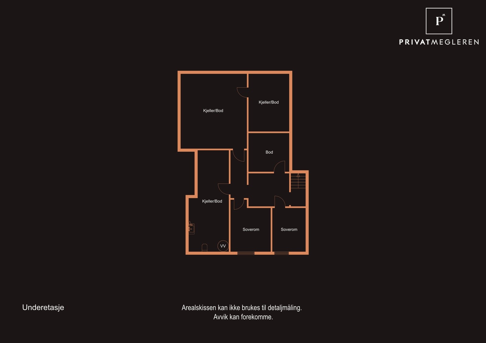 Plantegning av kjelleren. Galleribilde