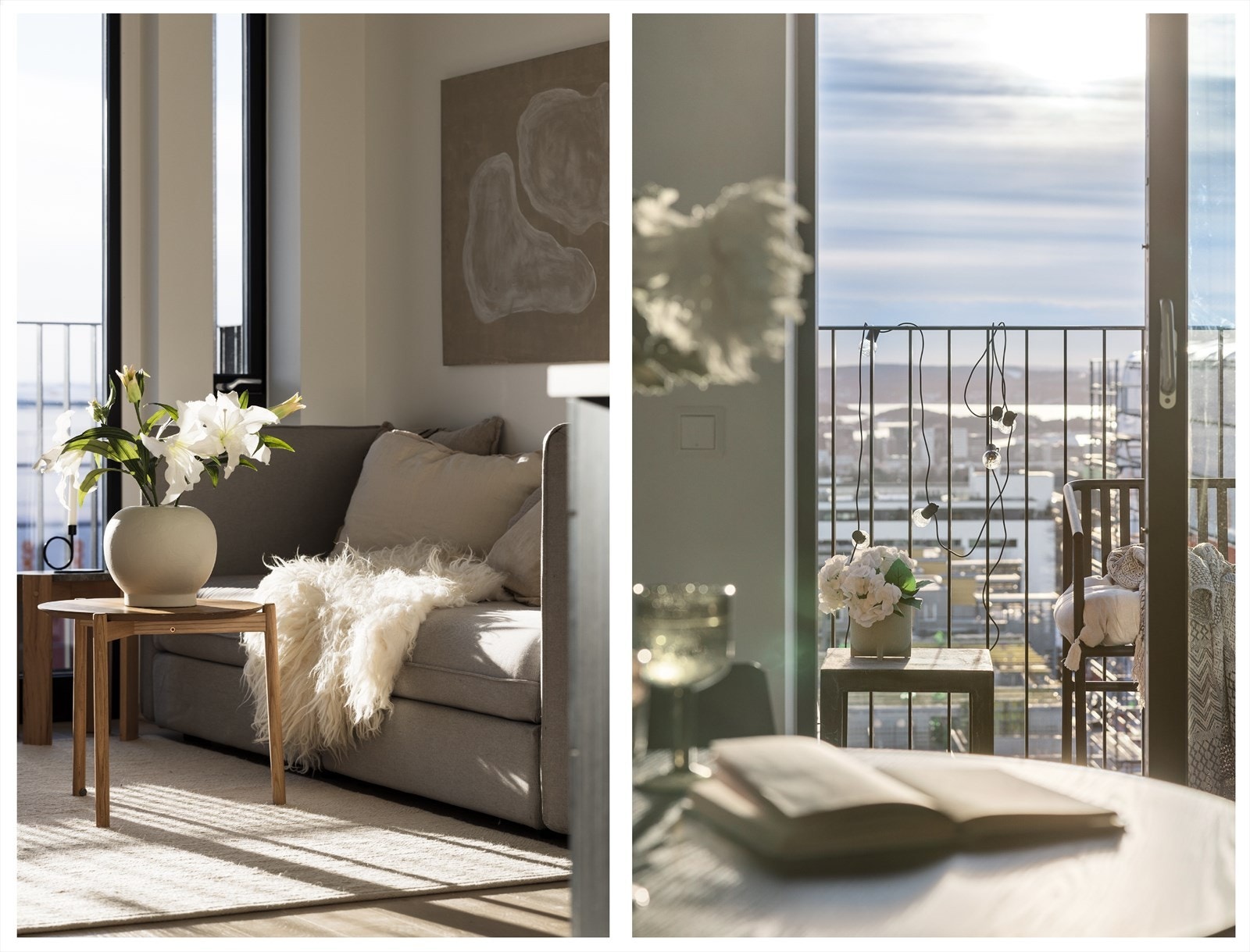 Nyt den vakre utsikten mens du sitter i sofaen. Galleribilde