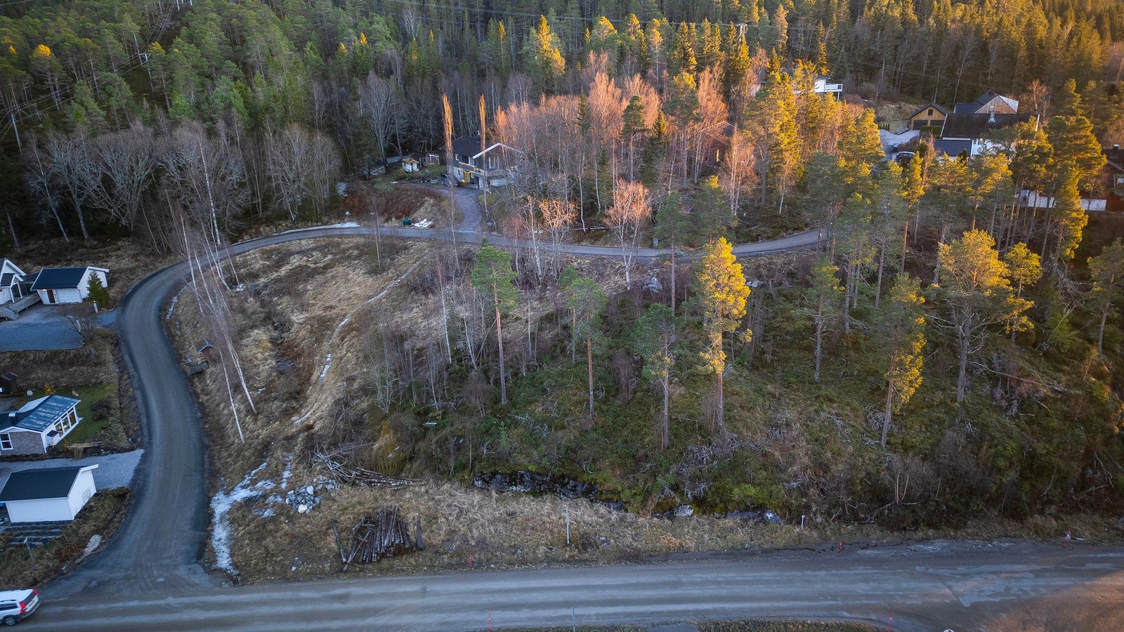 Eiendommen er regulert til boligbebyggelse Galleribilde