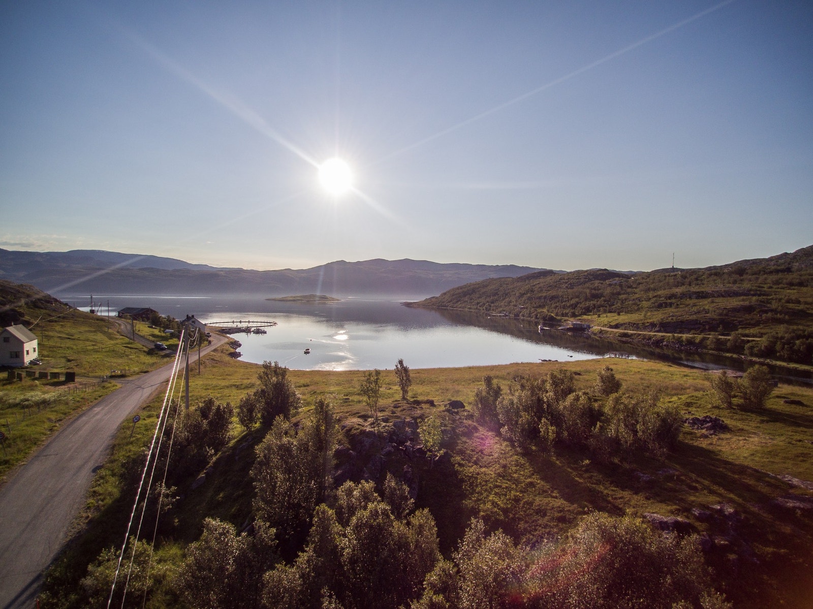 Område med sol Galleribilde
