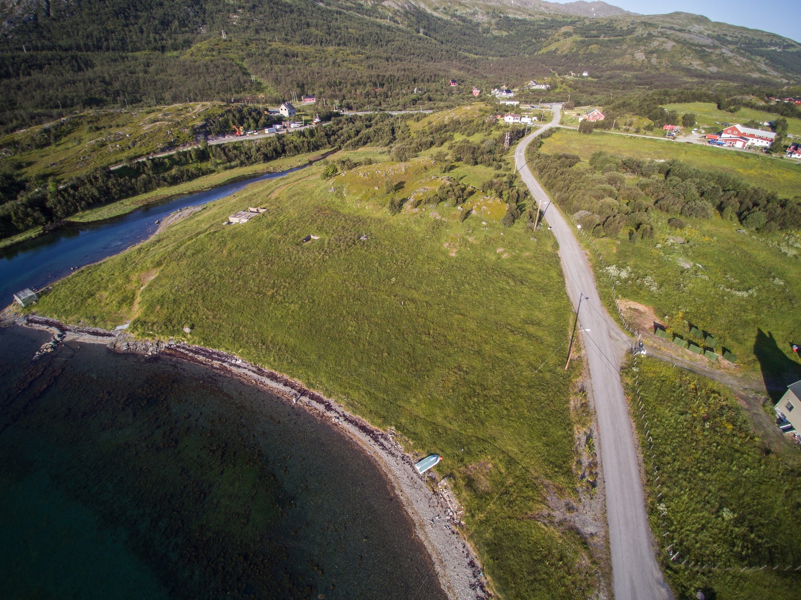 Tomt med sjøgrunn Galleribilde