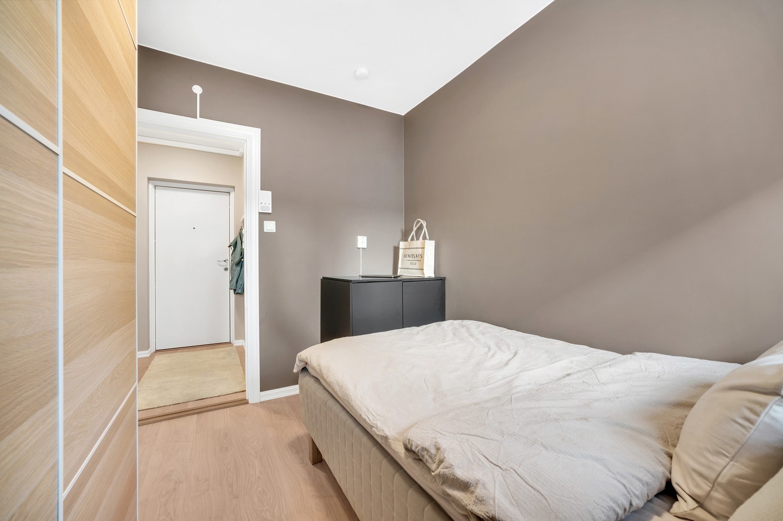 Soverommet er på 7 kvm. Galleribilde