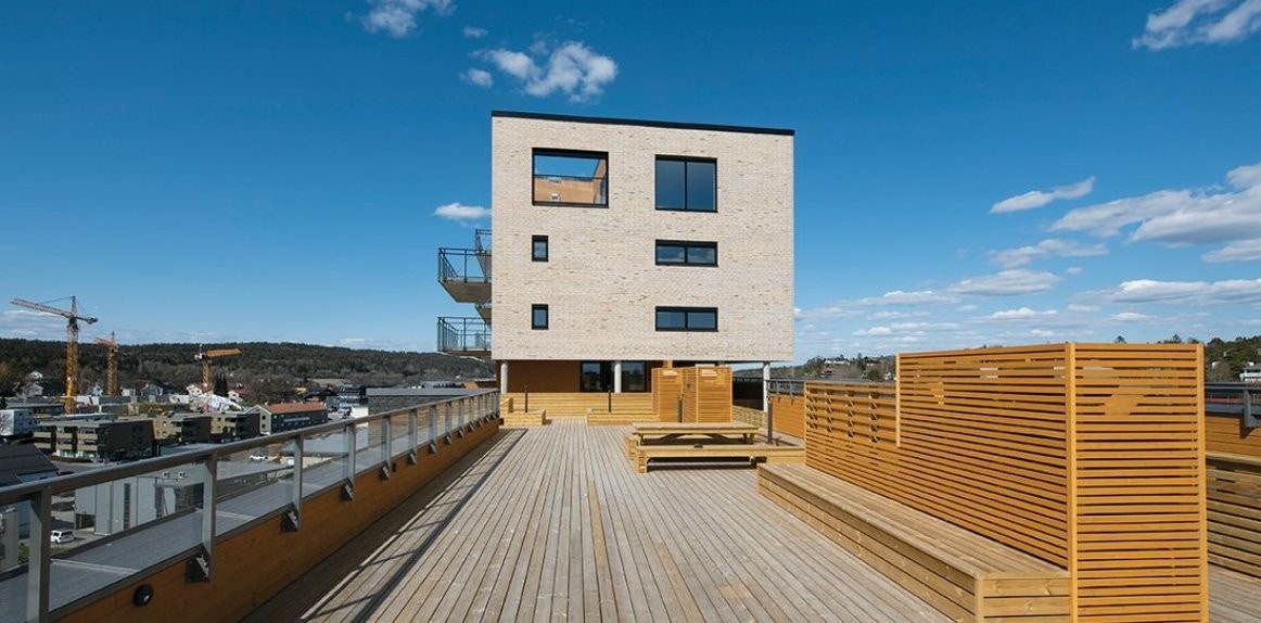Felles takterasse 1500m2 Galleribilde