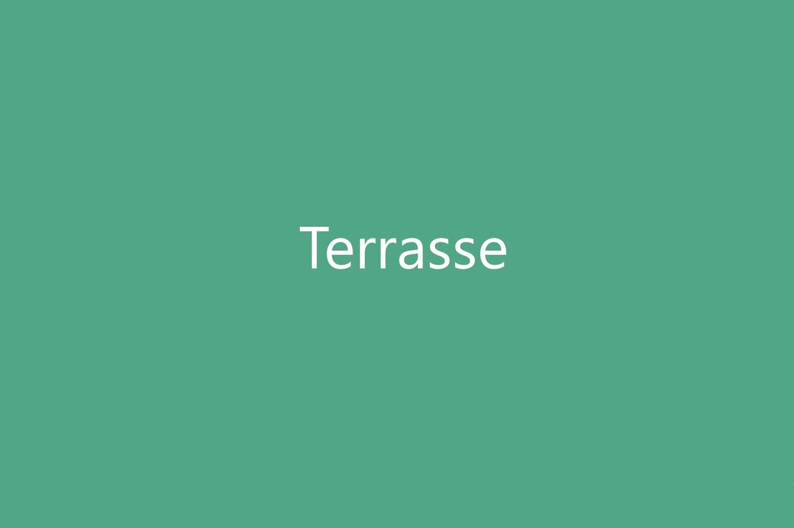 La oss gå ut på terrassen. Galleribilde
