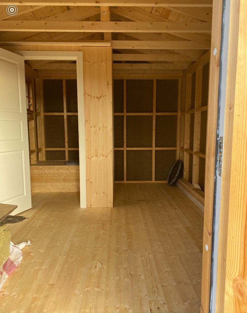 Bilde innvendig i bod Galleribilde