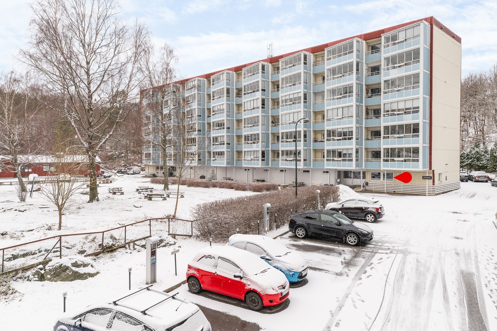 Leiligheten ligger fint til i 1.etg. Galleribilde