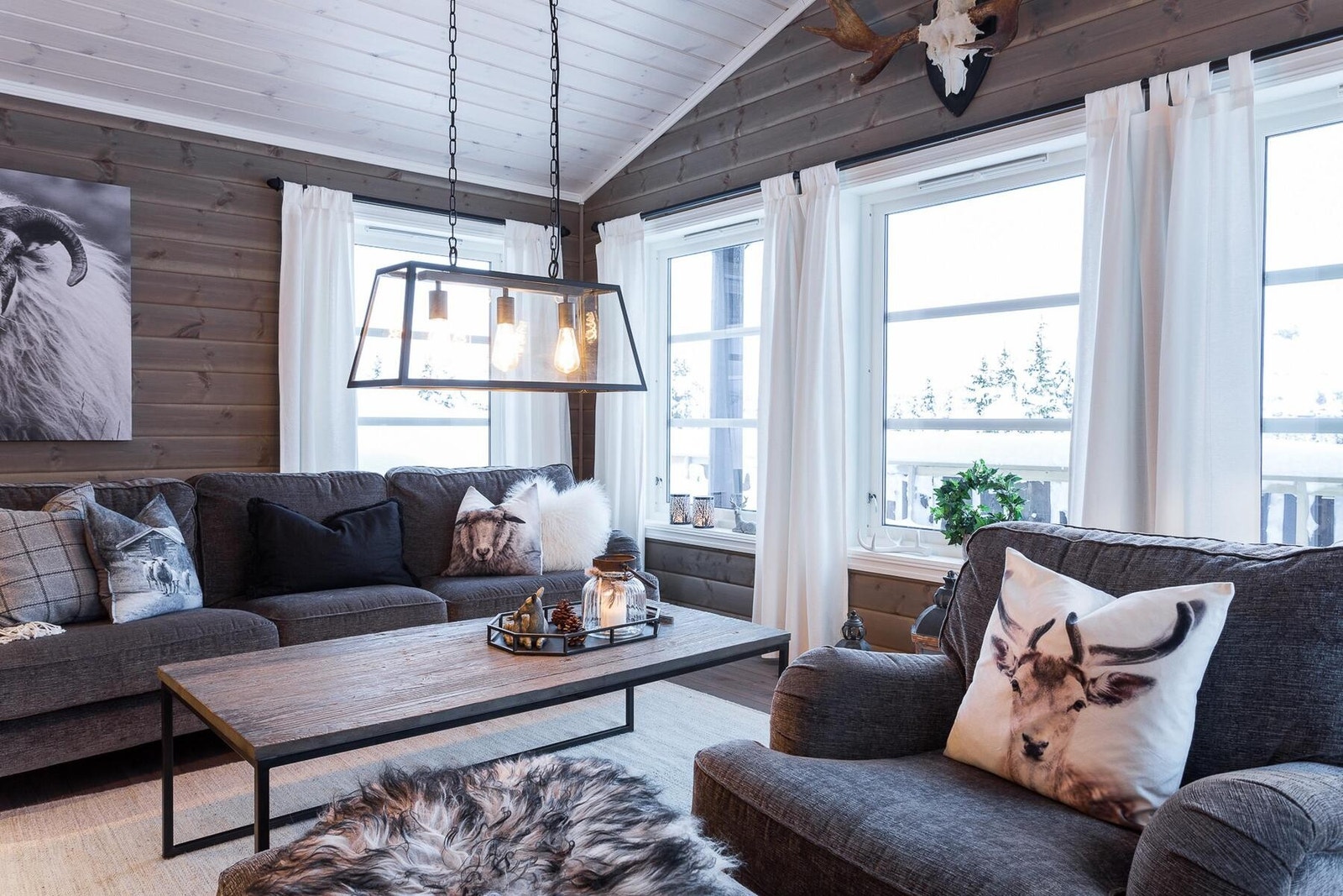 Foto fra stue i en Rondablikk 100 modell Galleribilde