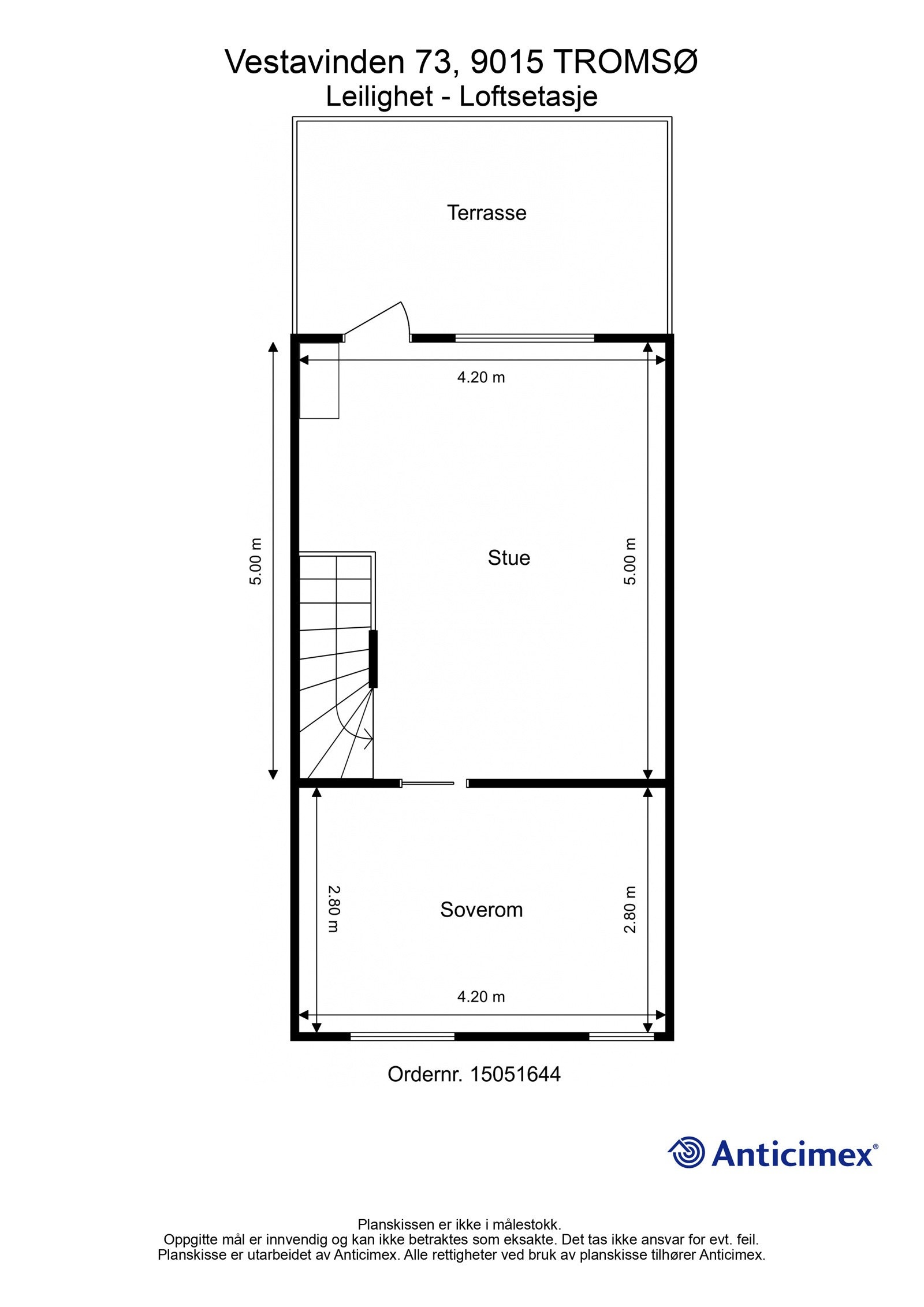 Plantegning 2. etasje Galleribilde