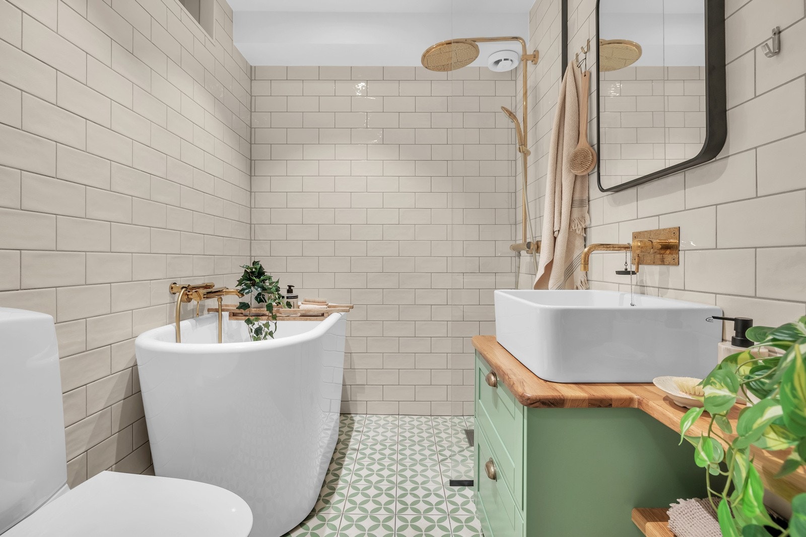 Badet er virkelig innbydende! Totalrenovert av nåværende eier Galleribilde