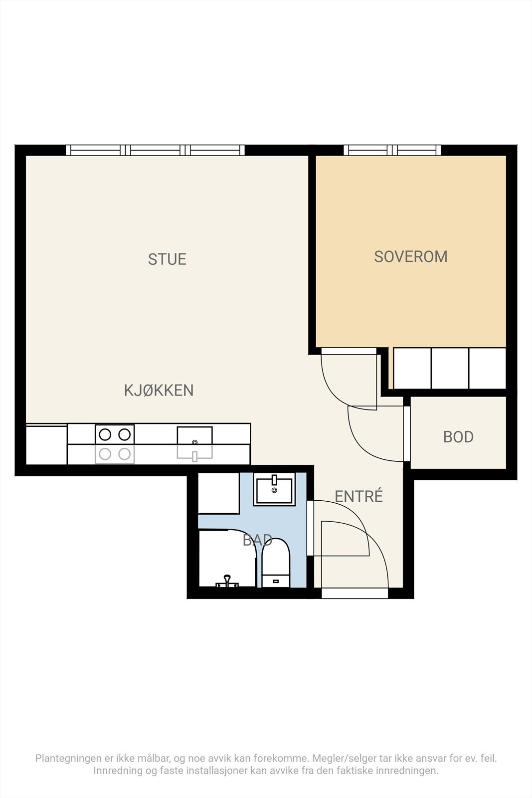 Plantegning. Galleribilde