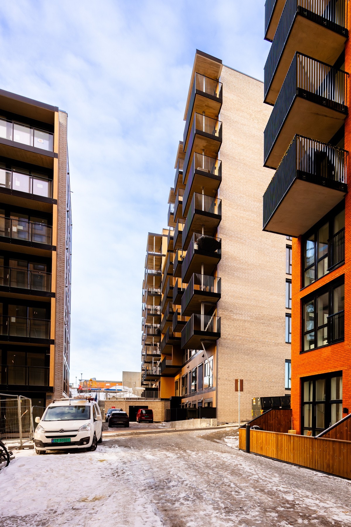 Det er også eget rom hvor Oda eller lignende kan levere maten om man ikke selv er hjemme Galleribilde