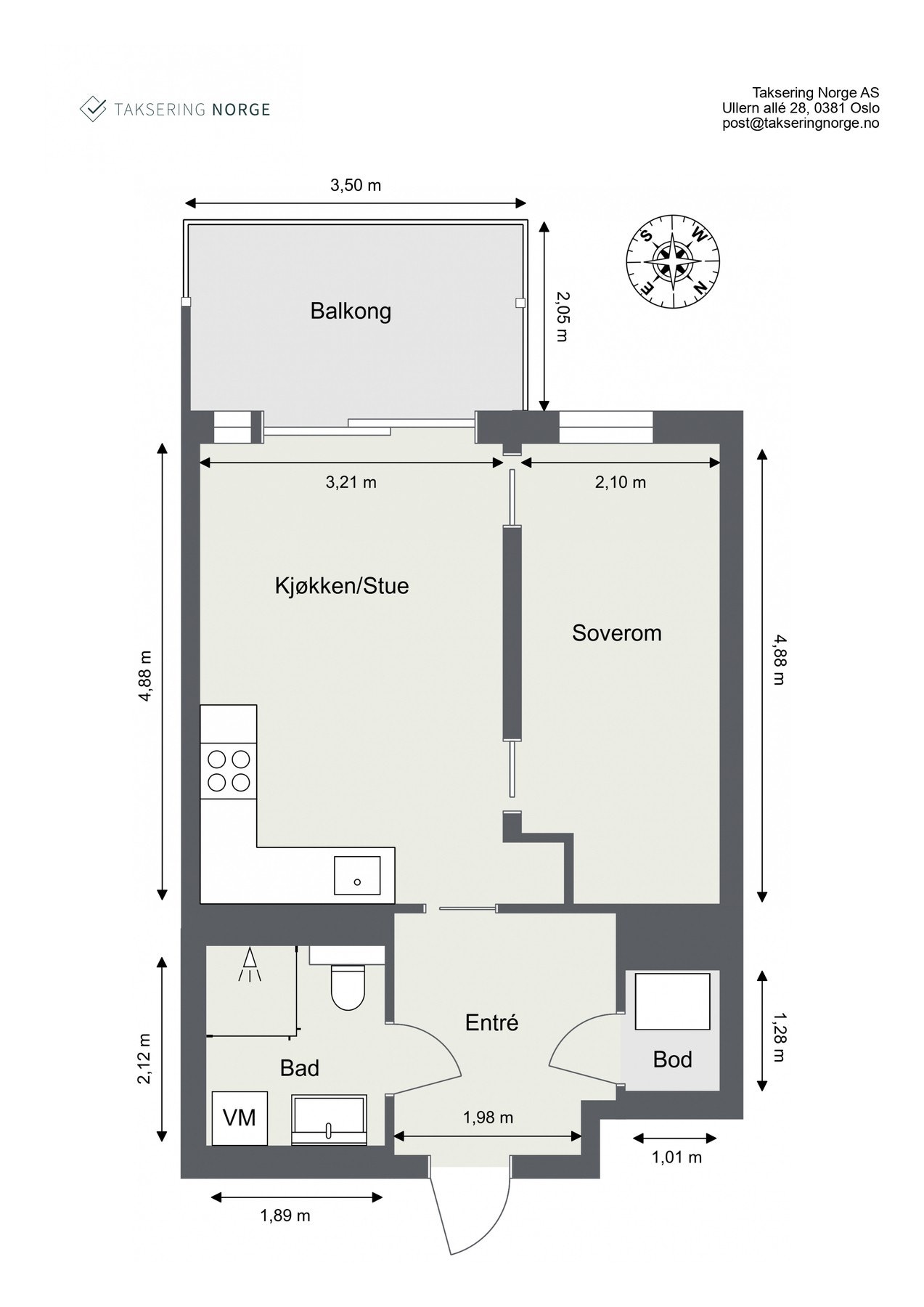 Plantegning. Galleribilde