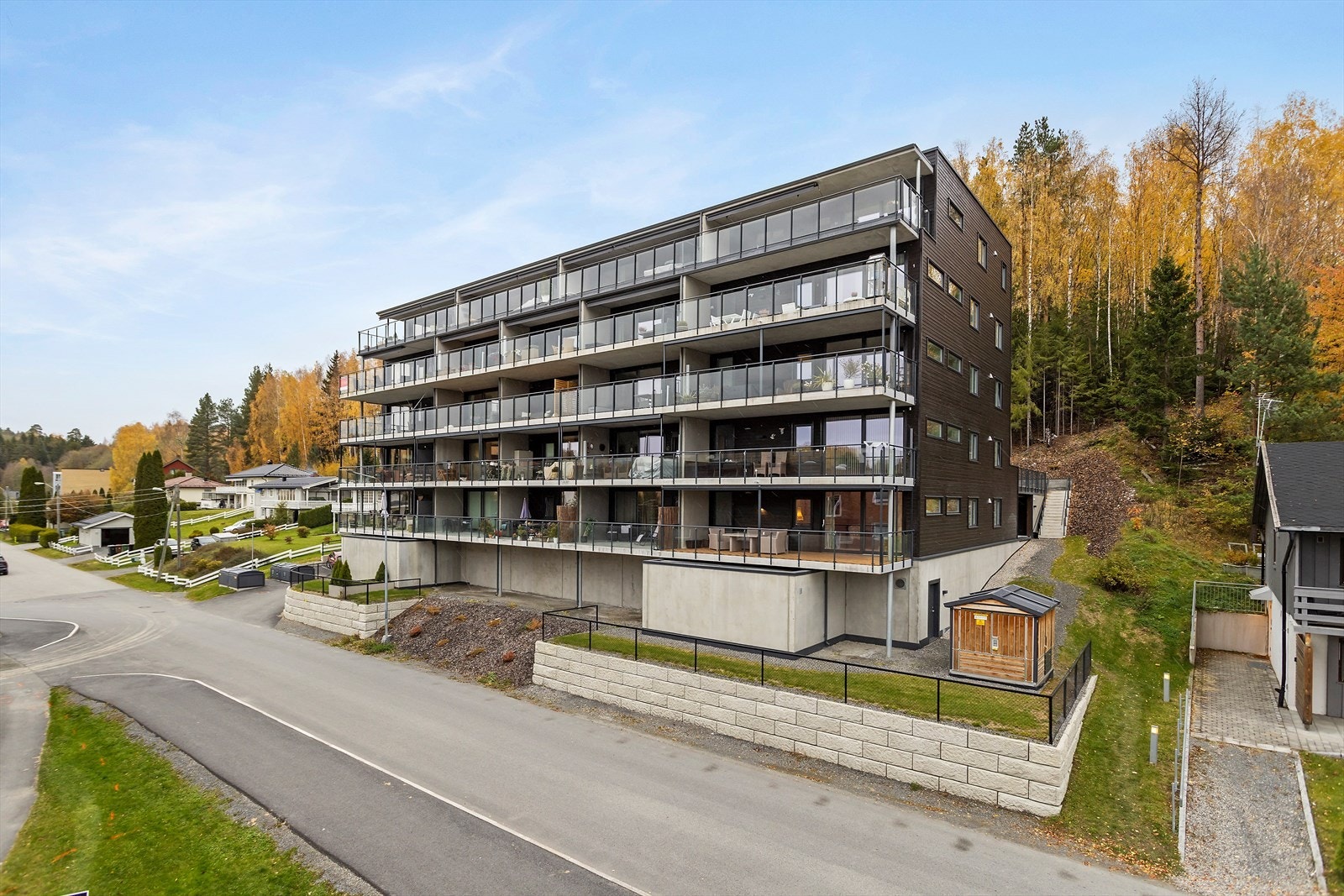 - Krokenveien Terrasse Sameie består av 24 leiligheter - Galleribilde
