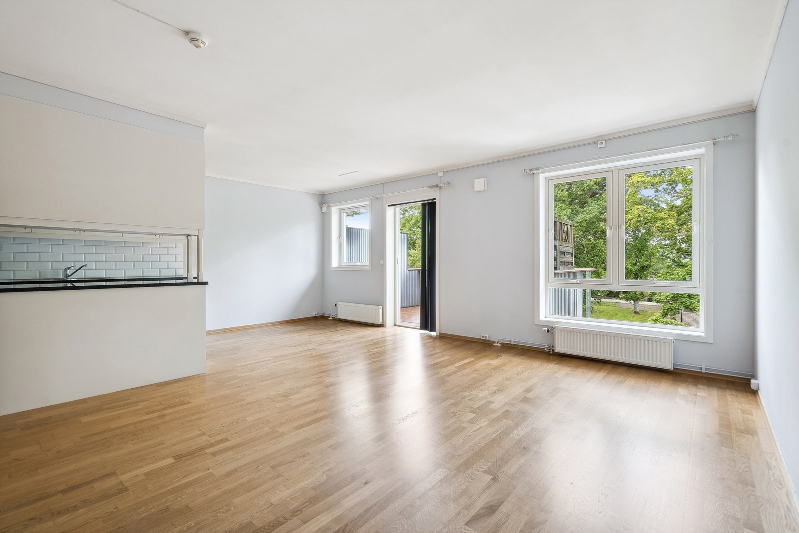 Stue med utgang til balkong Galleribilde
