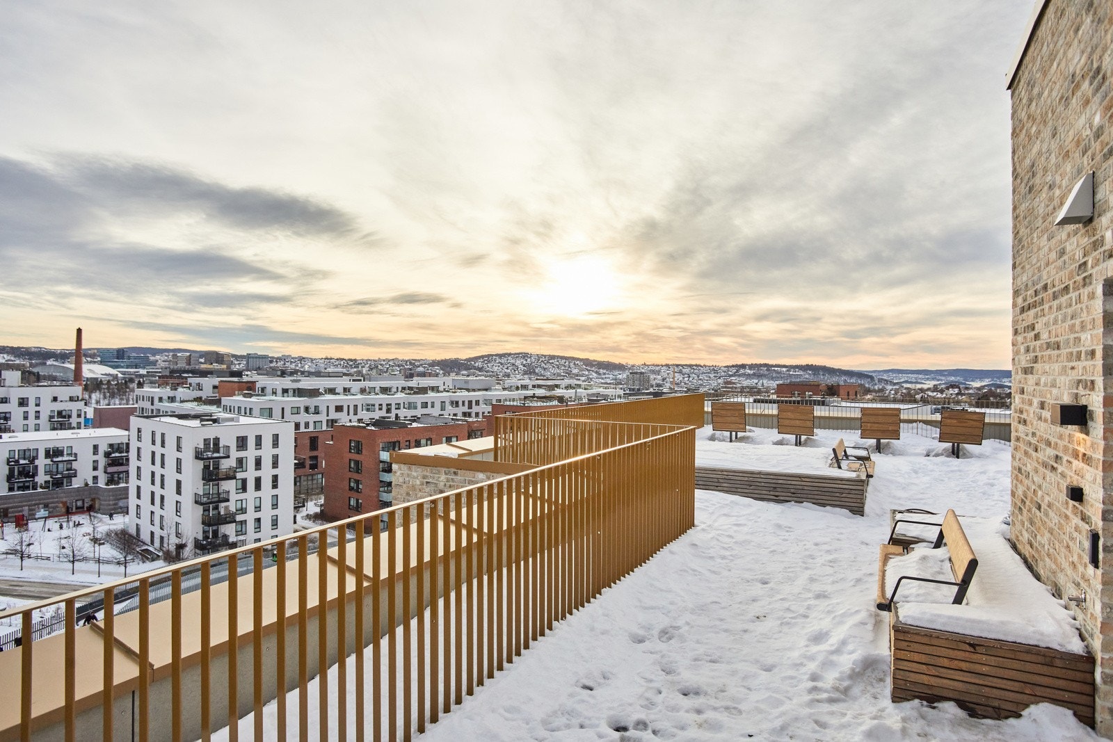 Felles takterrasse Galleribilde