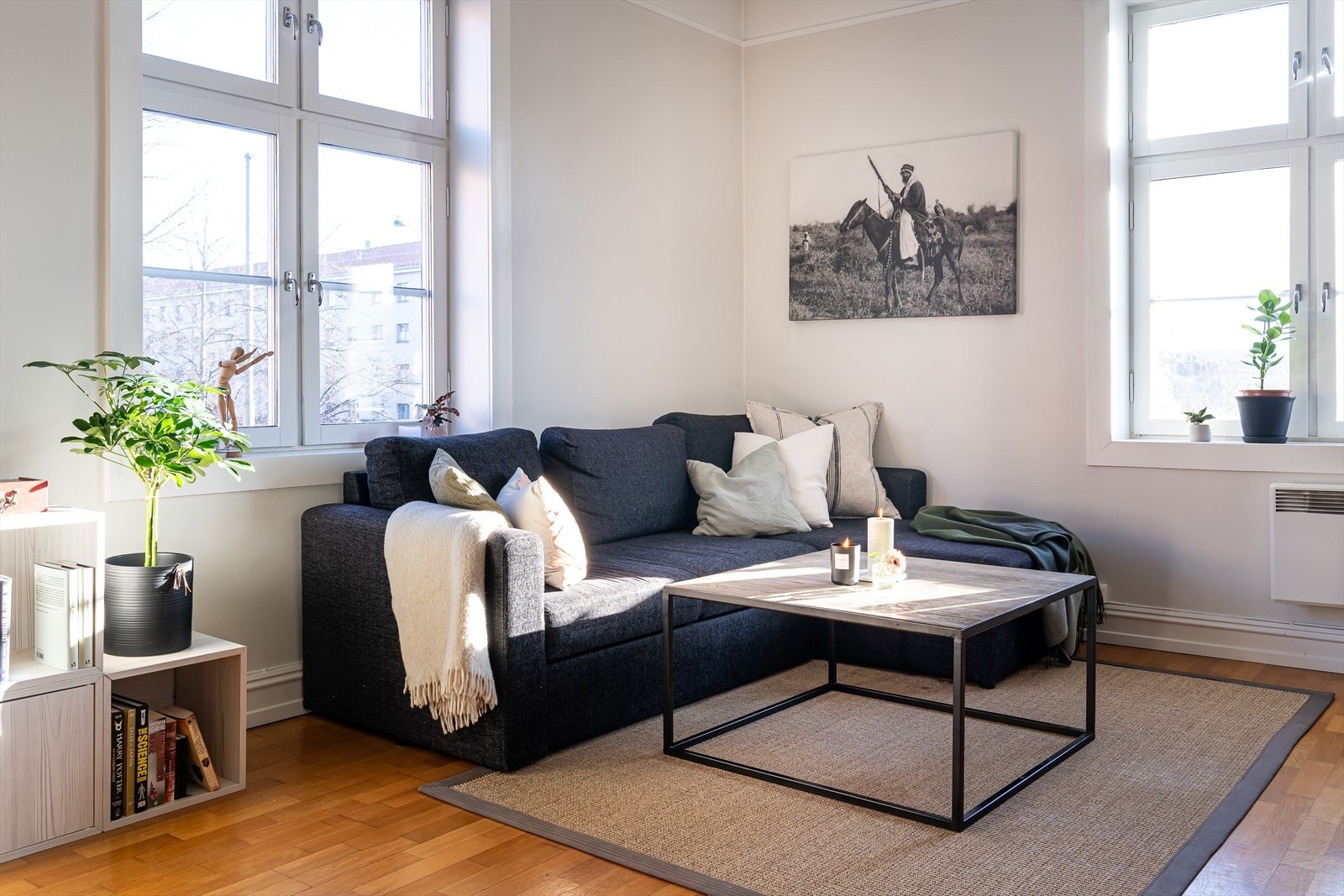 Leiligheten disponerer en bod på ca. 4 kvm i byggets kjeller. Galleribilde