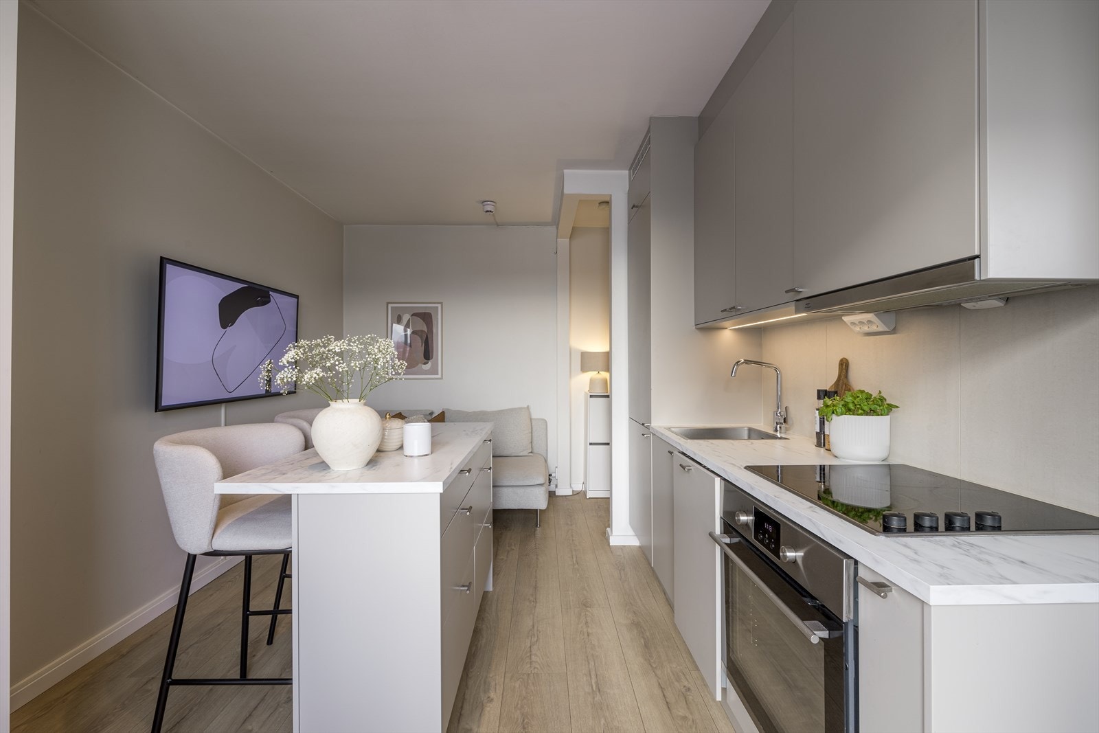 - Svært effektiv planløsning med god romfølelse - Galleribilde