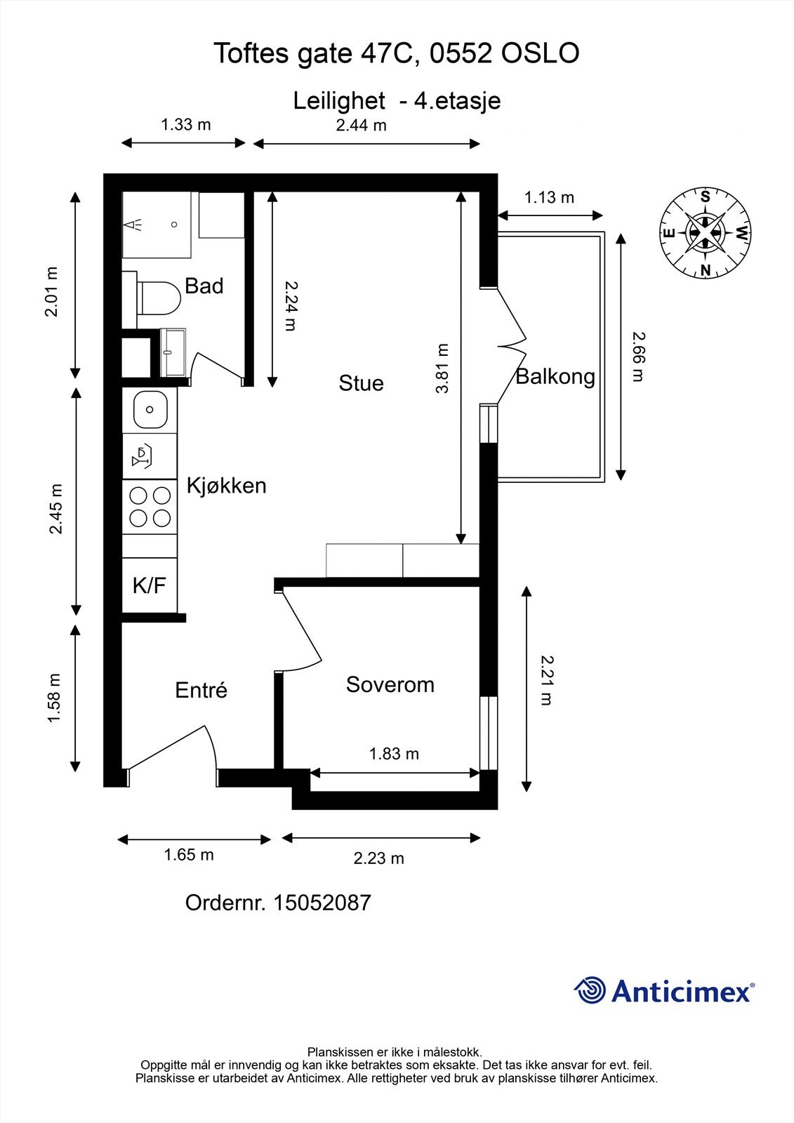 Plantegning. Galleribilde